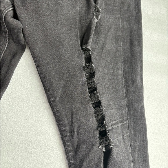 Express Black Skinny Jeans Sleek Fit - Picture 3 of 7